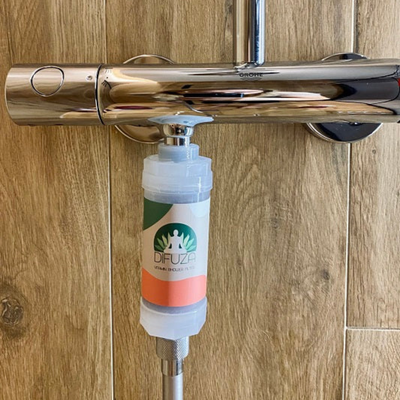 Vandens filtras su Vitaminu C